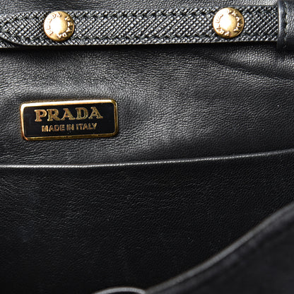 Prada Velvet Cahier Astrology Bag Black 12 of 13