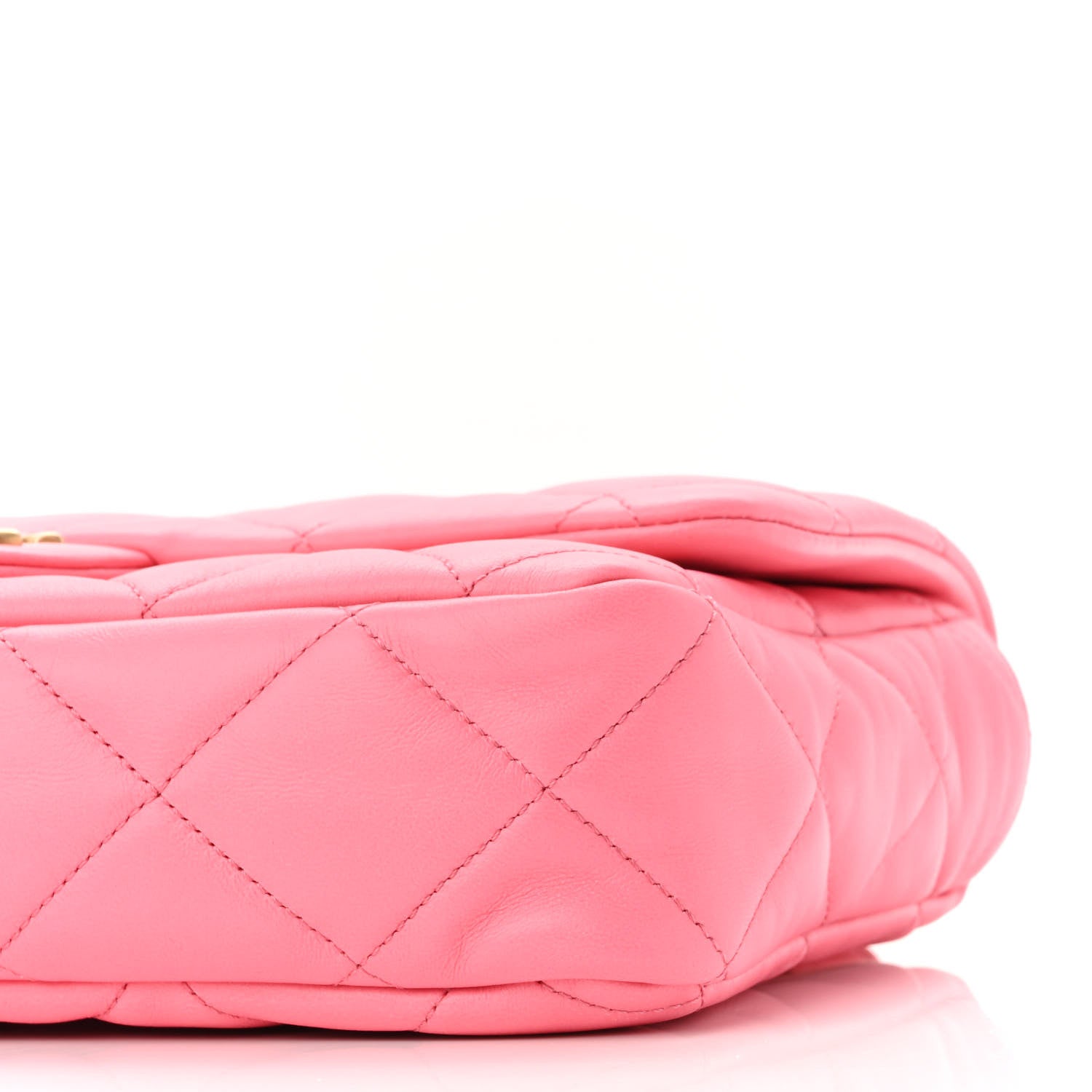 Chanel Lambskin Quilted Large CC Funky Town Flap Pink 9 of 10