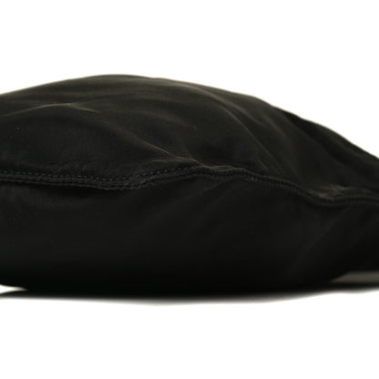 Prada Tessuto Nylon Saffiano Flat Messenger Bag Black 6 of 10
