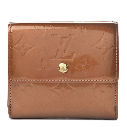 Louis Vuitton Vernis Elise Wallet Bronze 1 of 15