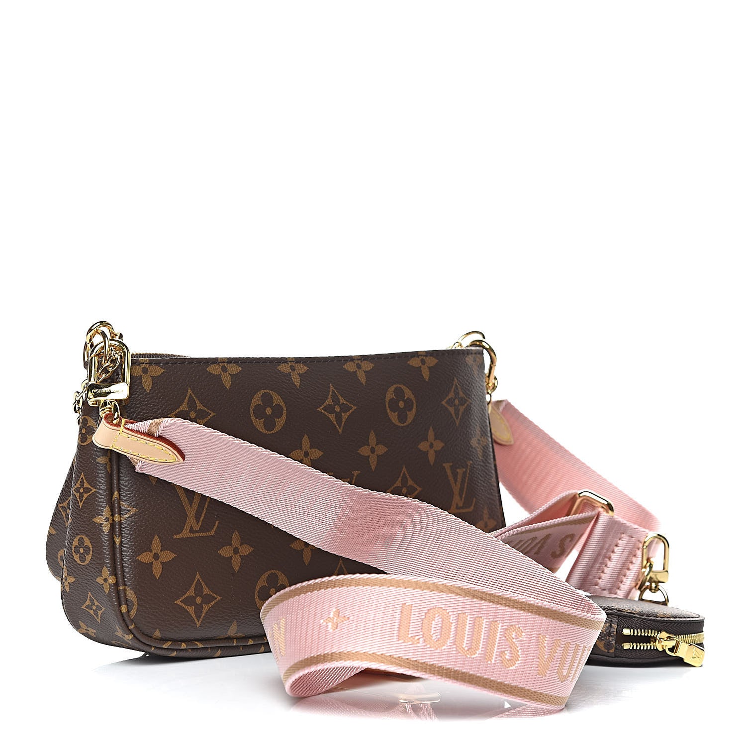 Louis Vuitton Monogram Multi Pochette Accessories Rose Clair 3 of 13