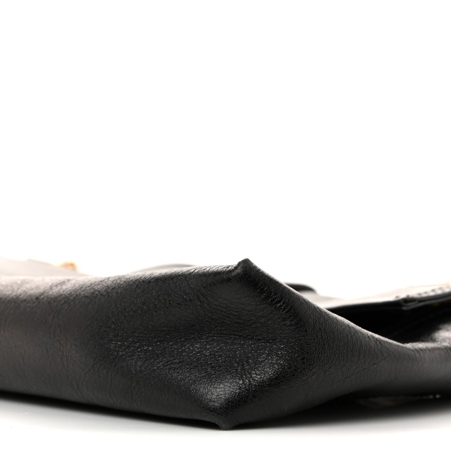 Fendi Vitello Acqua Maxi Baguette Bag Black 10 of 16