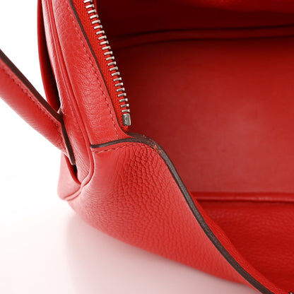 Hermes Taurillon Clemence Lindy 30 Rose Jaipur 11 of 12