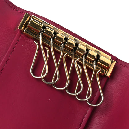 Louis Vuitton Vernis Multicles 6 Key Holder Rose Indien 8 of 8
