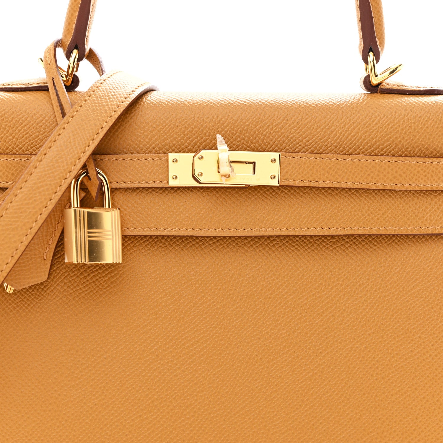 Hermes Epsom Kelly Sellier 25 Sesame 8 of 11