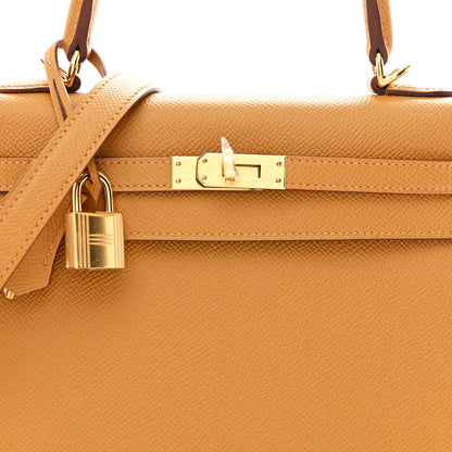 Hermes Epsom Kelly Sellier 25 Sesame 8 of 11
