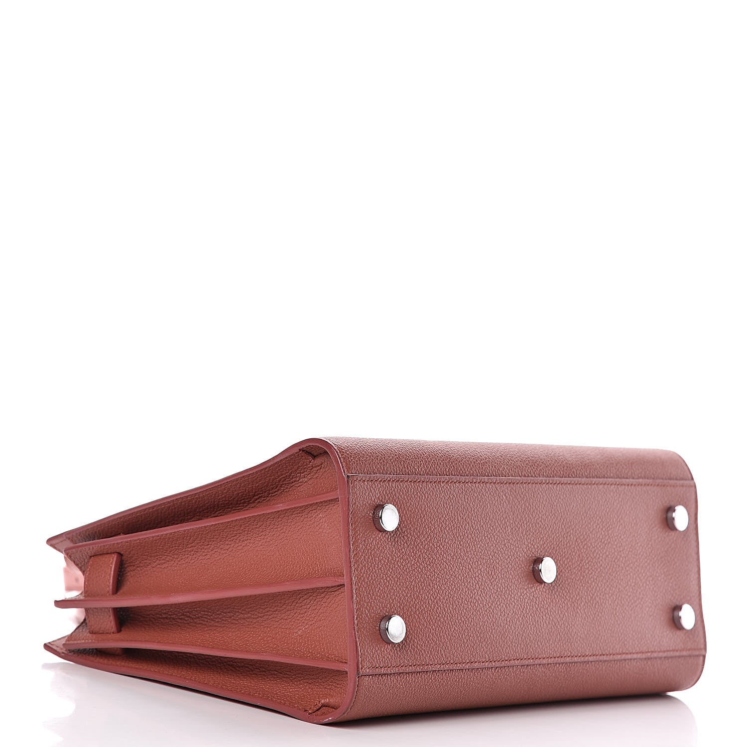 Saint Laurent Grained Calfskin Baby Sac De Jour Mystic Rose 4 of 16