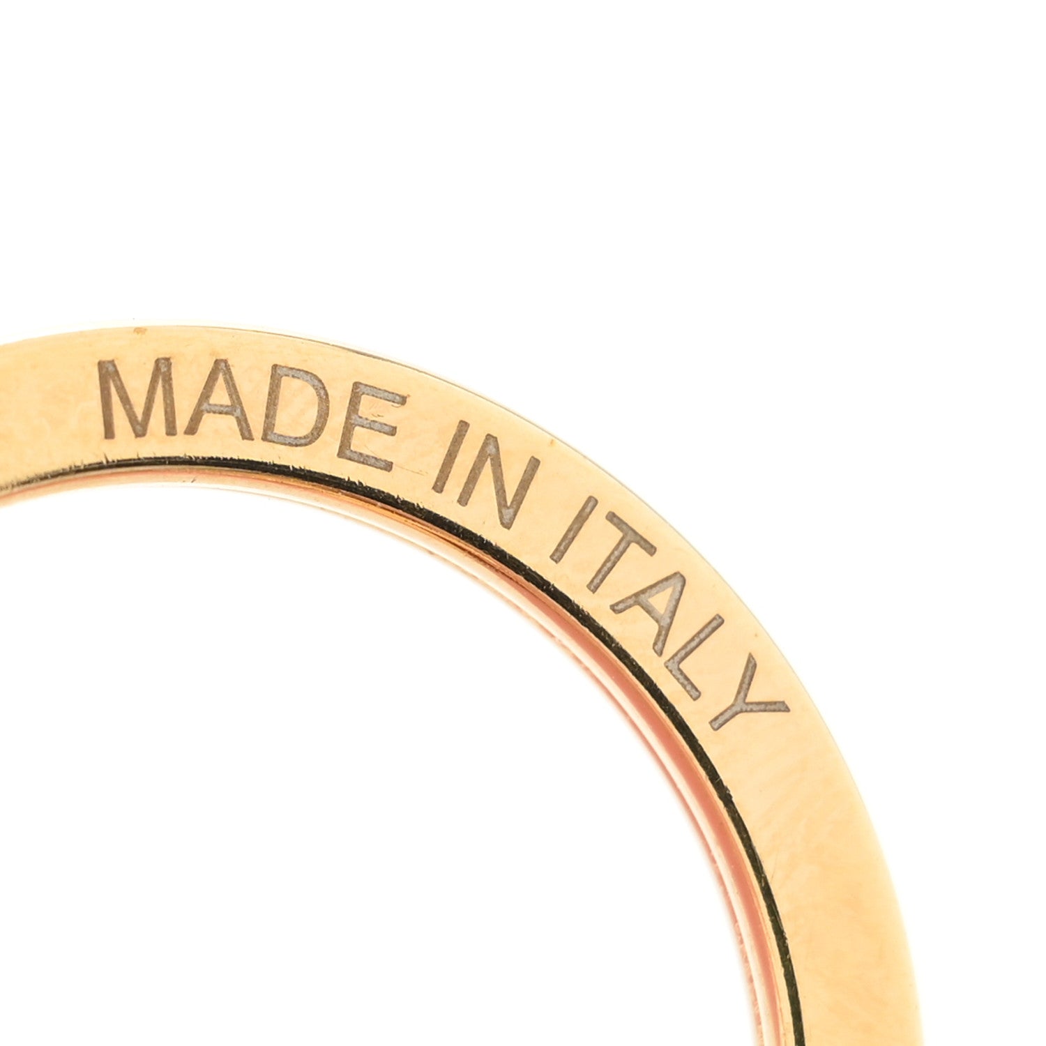 Louis Vuitton Metal Monogram Epi Spring Street Bag Charm Key Holder Gold 4 of 5