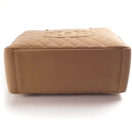 Caviar CC Shopper Tote Tan