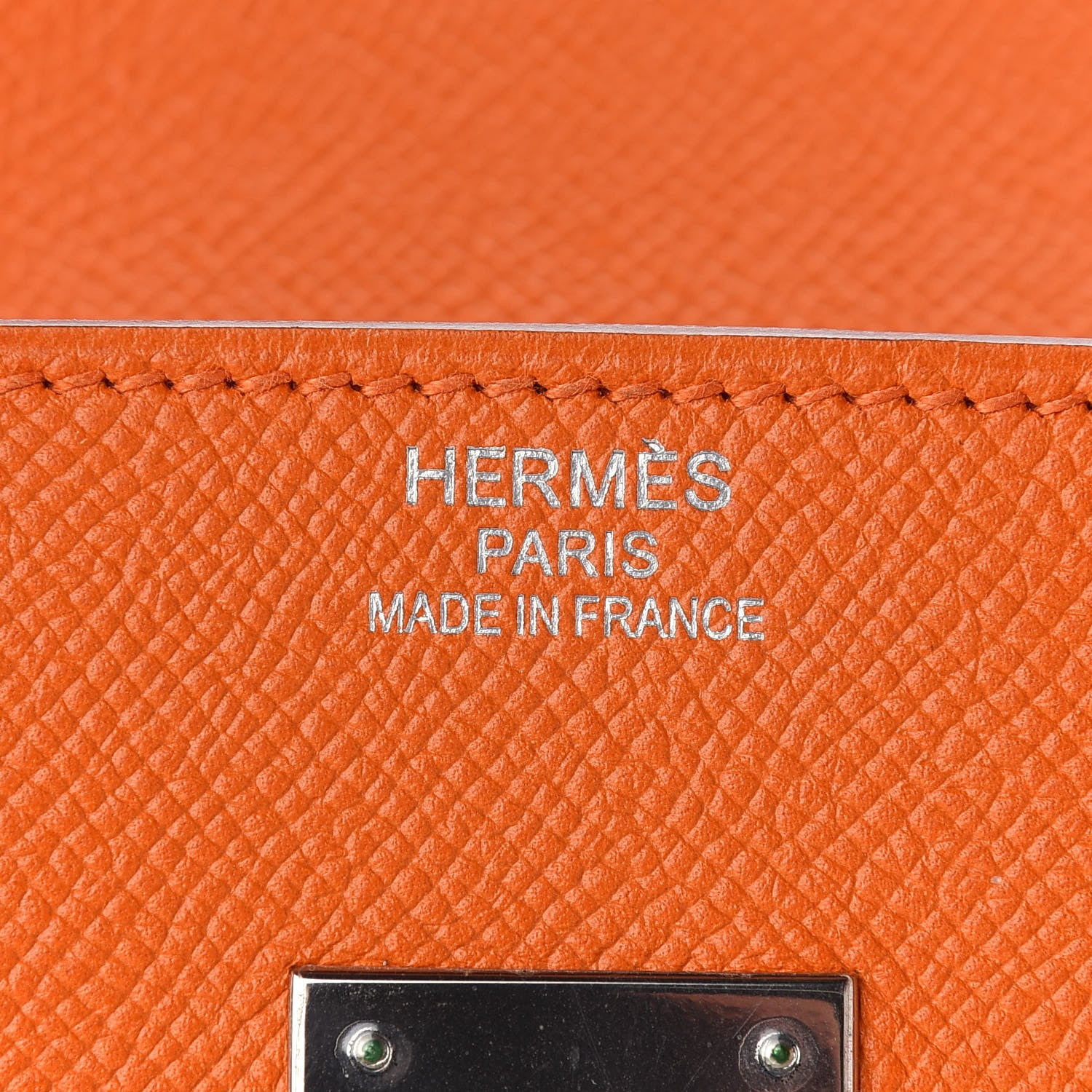 Hermes Epsom Birkin 35 Orange 6 of 11