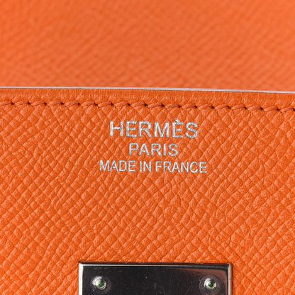 Hermes Epsom Birkin 35 Orange 6 of 11