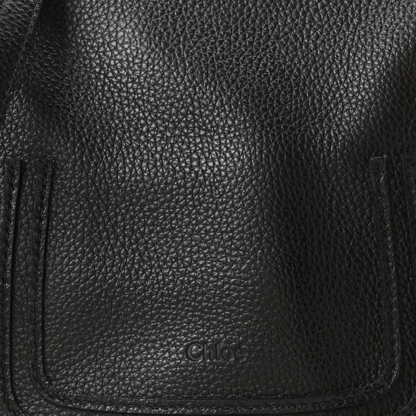 Calfskin Small Marcie Satchel Black
