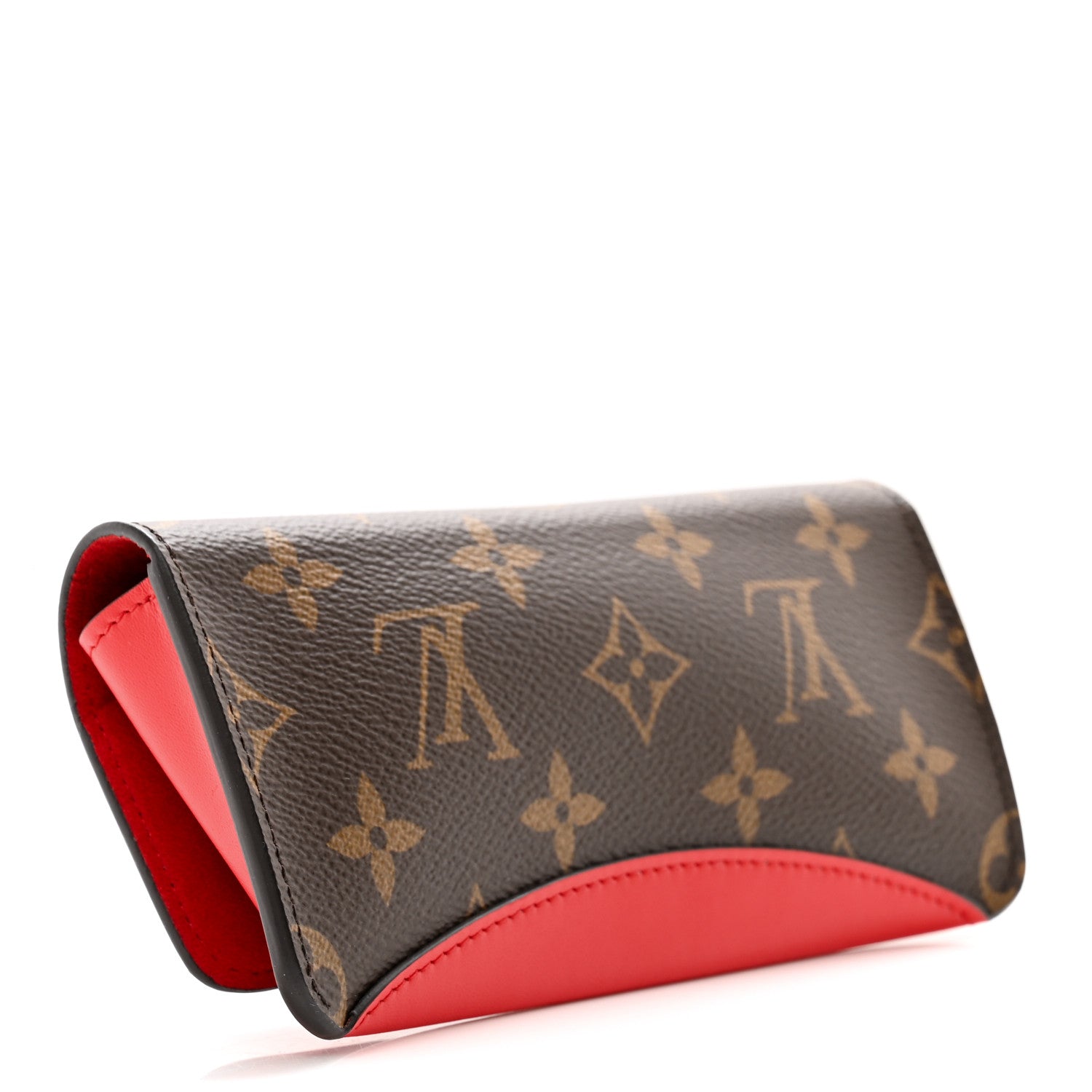 Louis Vuitton Monogram Woody Sunglass Case Rouge 3 of 6