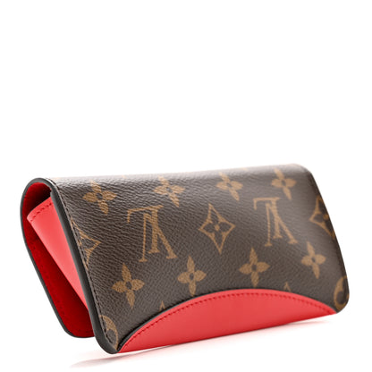 Louis Vuitton Monogram Woody Sunglass Case Rouge 3 of 6