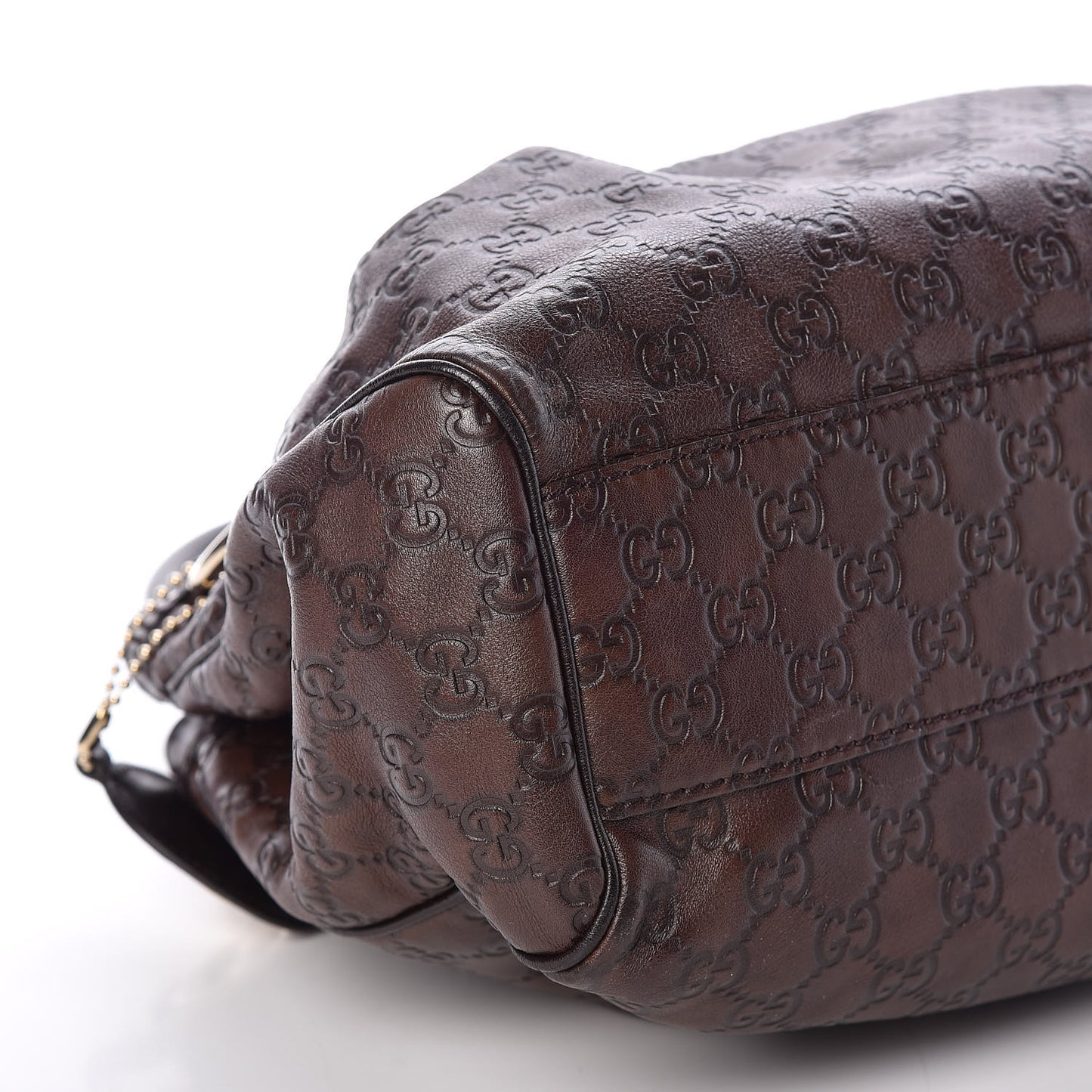 Guccissima Medium Sukey Tote Chocolate
