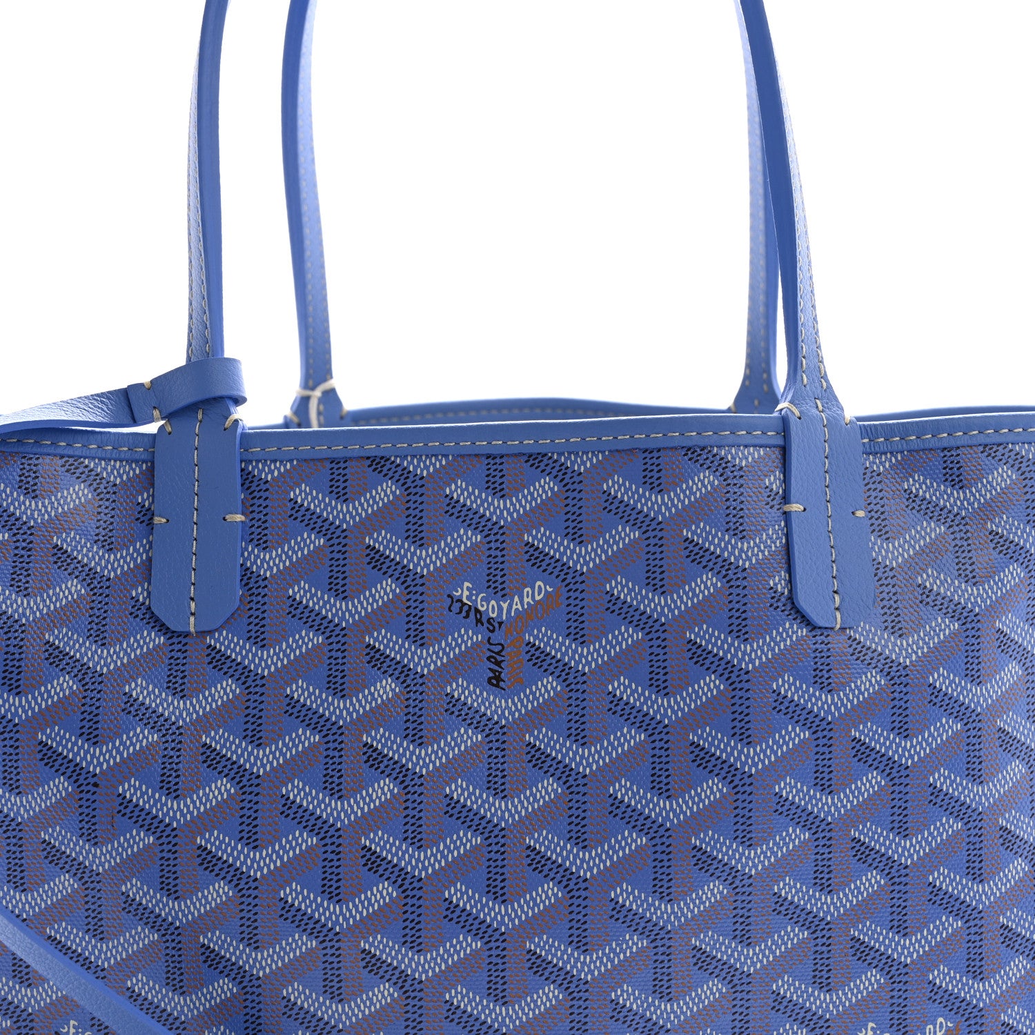 Goyard Goyardine Le Jardin Saint Louis PM Iris 9 of 11