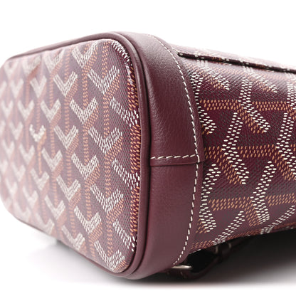 Goyard Goyardine Calfskin Mini Alpin Backpack Bordeaux 9 of 9