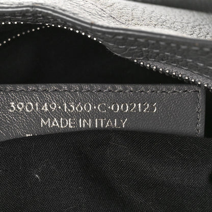 Balenciaga Chevre Silver Metallic Edge Hardware Town Gris Acier 8 of 10