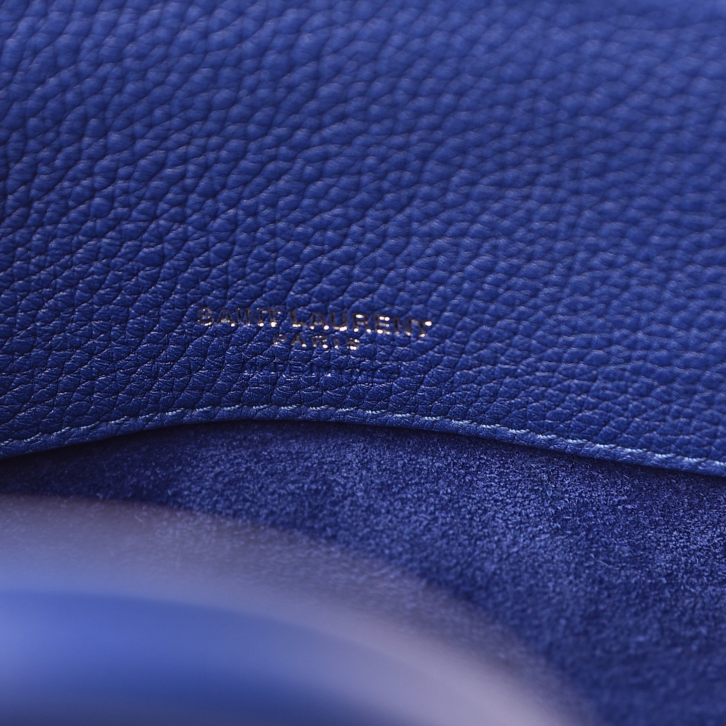 Grained Calfskin Nano Supple Sac De Jour Flash Blue