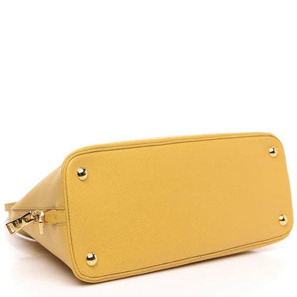 Prada Saffiano Lux Medium Promenade Tote Mimosa 4 of 9