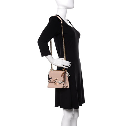 Fendi Vitello Liberty Whipstitch Bow Small Kan I Shoulder Bag Plaster Multicolor 2 of 11