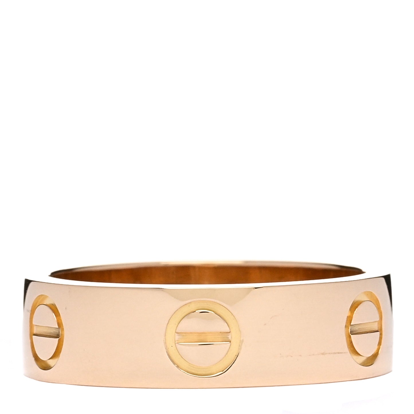 18K Yellow Gold 5.5mm LOVE Ring 53 6.25