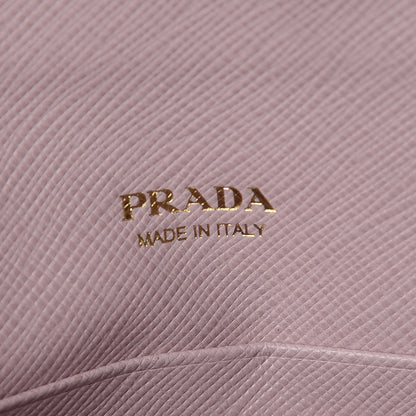 Prada Saffiano Metal Envelope Wallet Orchidea 6 of 8