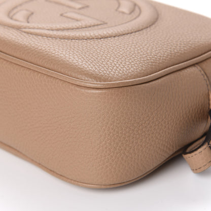 Gucci Pebbled Calfskin Small Soho Disco Bag Rose Beige 7 of 10