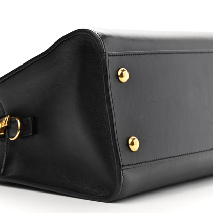 Saint Laurent Smooth Calfskin Small Monogram Cabas Black 9 of 15