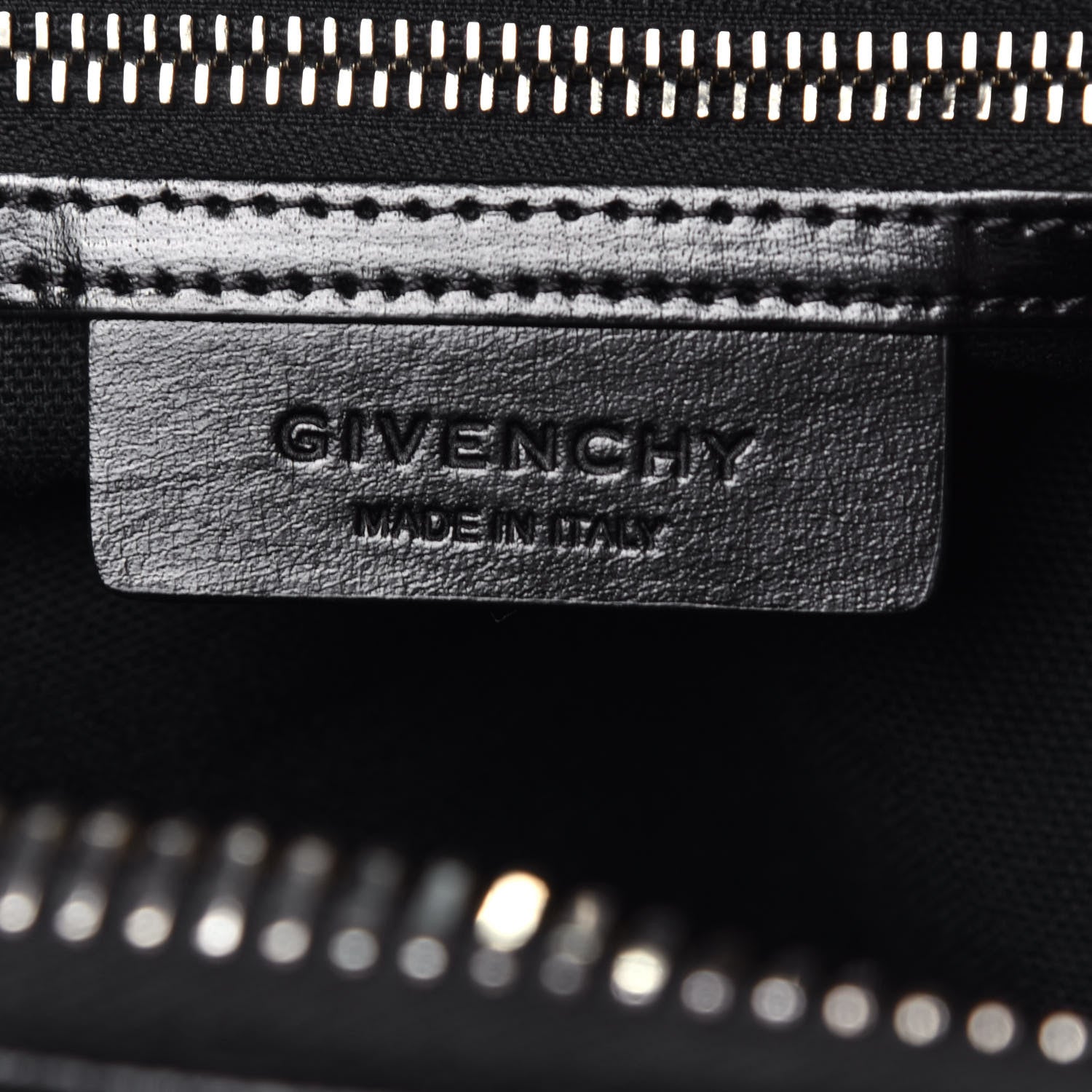 Givenchy Shiny Lord Calfskin Medium Antigona Black 7 of 10