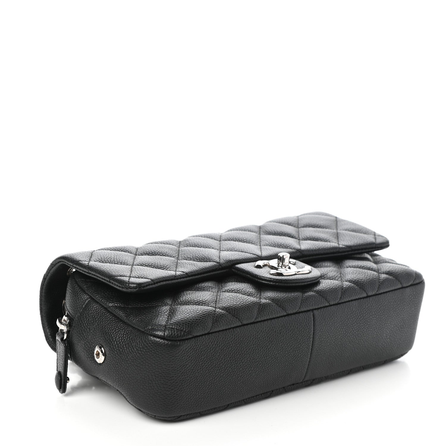 Chanel Caviar Quilted Medium Easy Flap Black 4 of 10