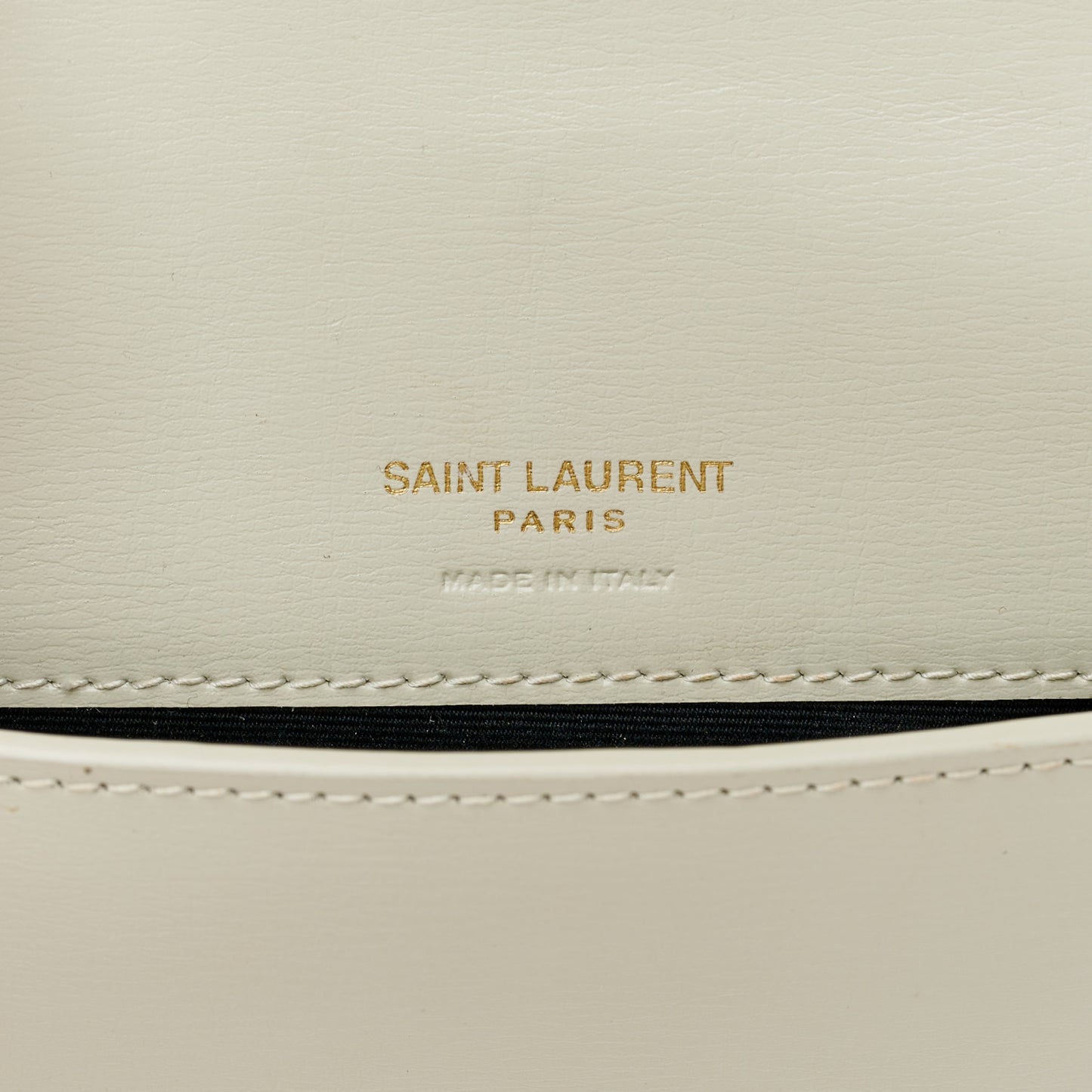 Smooth Calfskin Monogram Phone Holder Crossbody Crema Soft