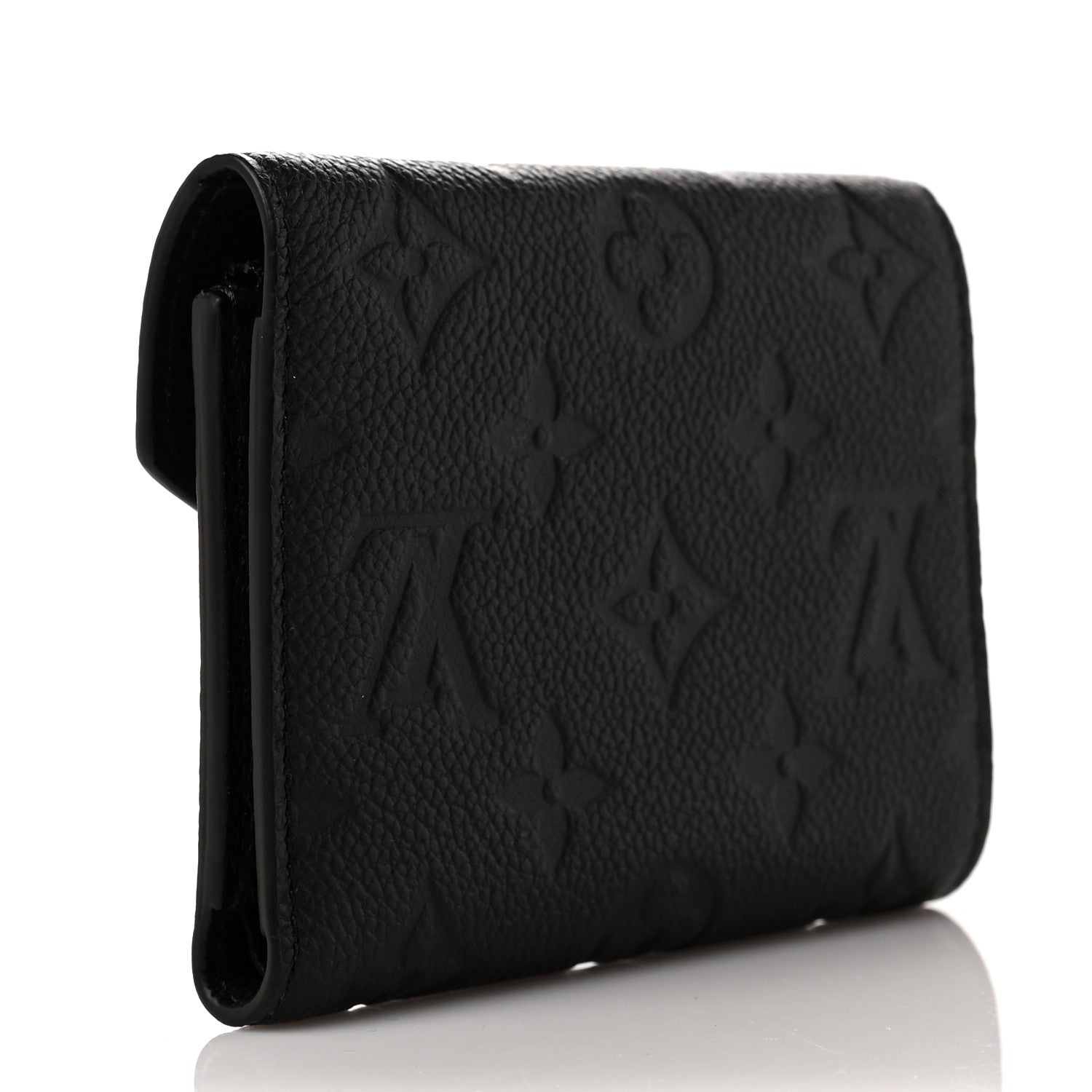 Louis Vuitton Empreinte Victorine Wallet Black 3 of 9