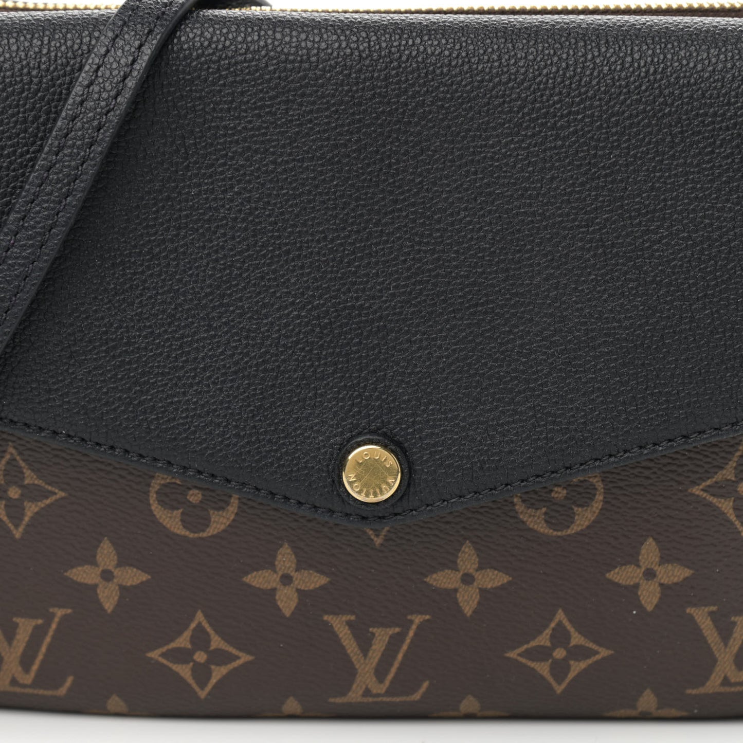 Monogram Twice Pochette Black