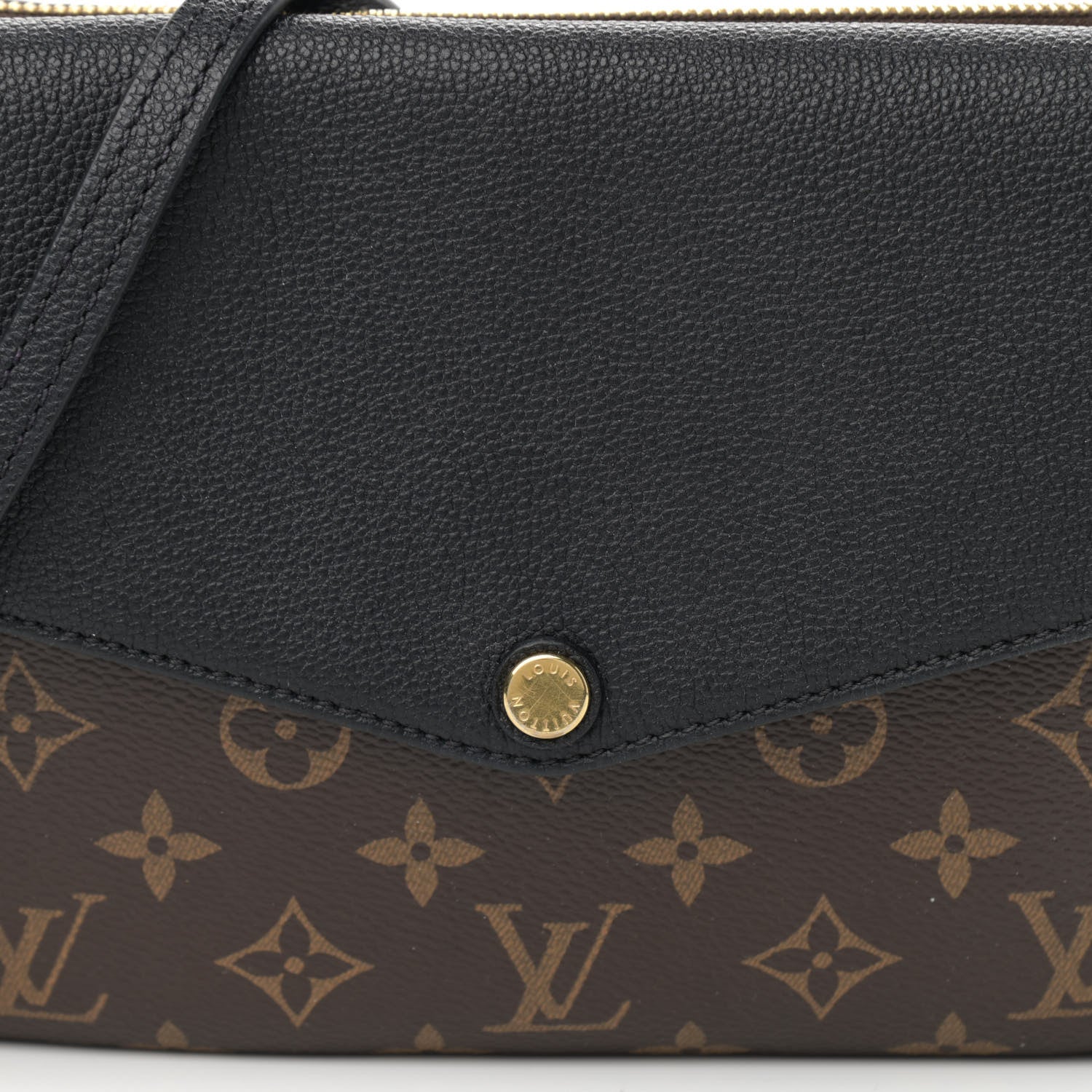 Louis Vuitton Monogram Twice Pochette Black 9 of 12