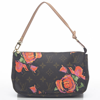 Louis Vuitton Monogram Roses Pochette Accessories 4 of 9