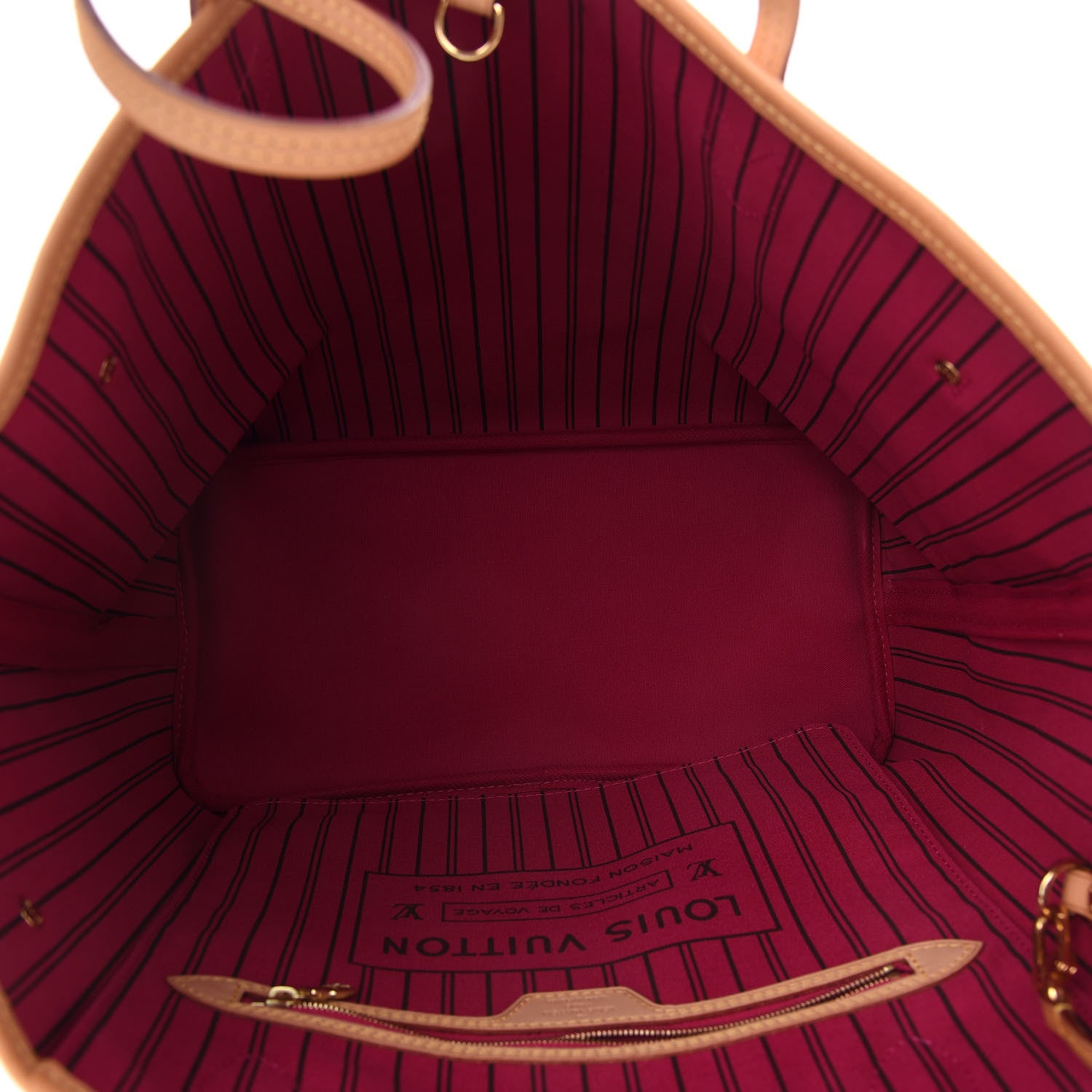 Louis Vuitton Monogram Neo Neverfull MM Pivoine 6 of 9