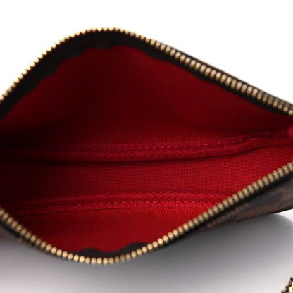 Louis Vuitton Damier Ebene Mini Pochette Accessories 5 of 10