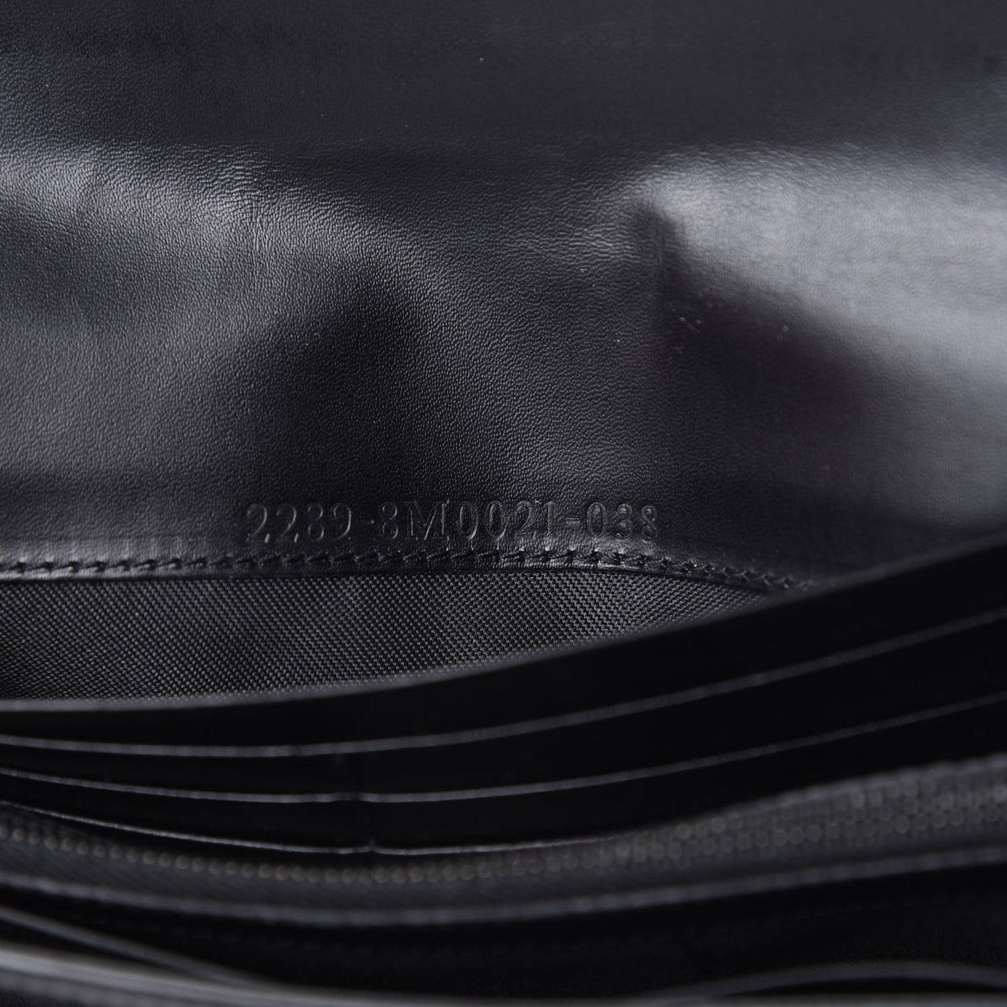 Zucchino Forever Continental Wallet Black