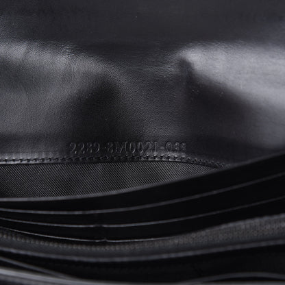 Fendi Zucchino Forever Continental Wallet Black 8 of 11