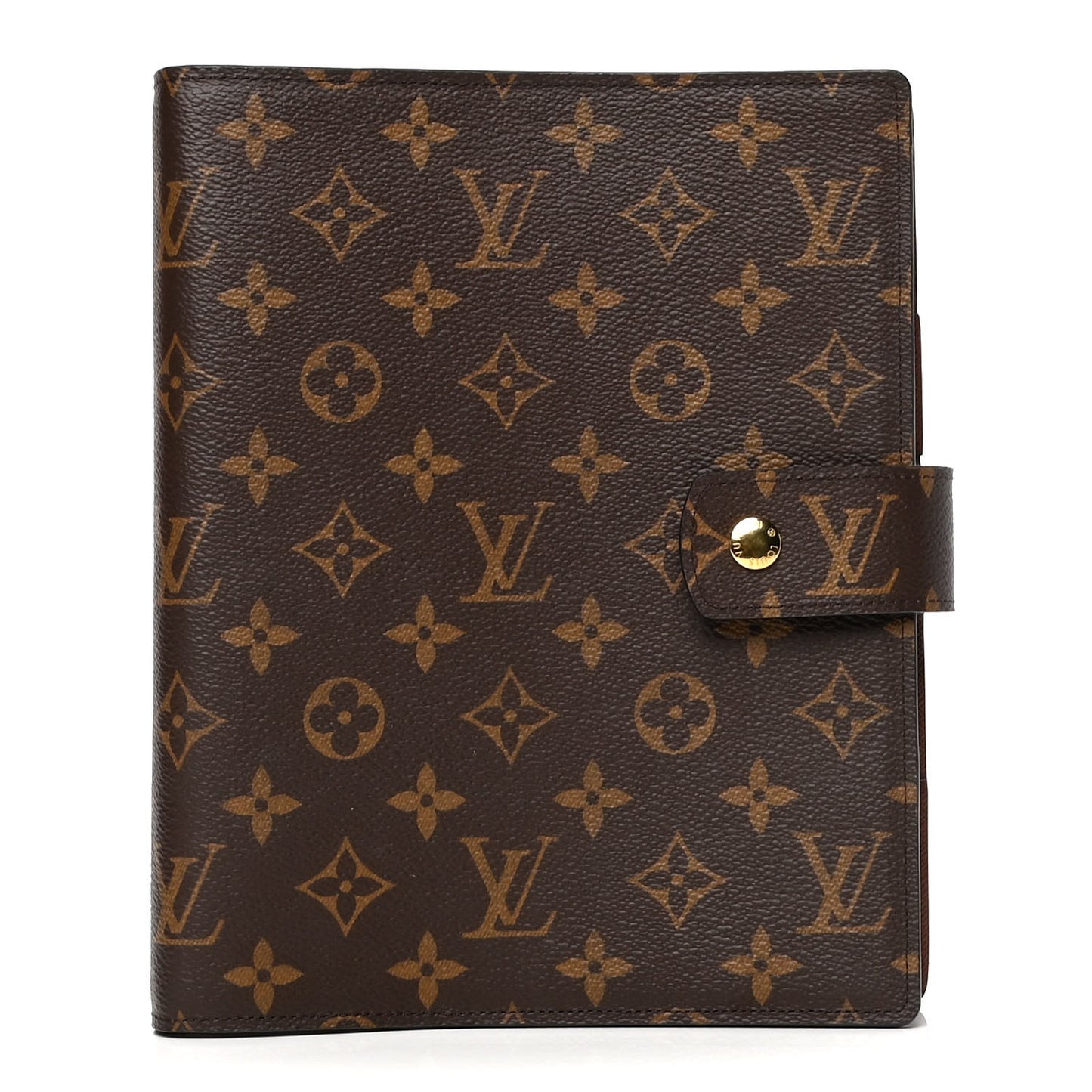 Monogram Large Ring Agenda Cover