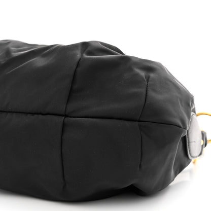 Prada Tessuto Nylon Shoulder Bag Black 10 of 10