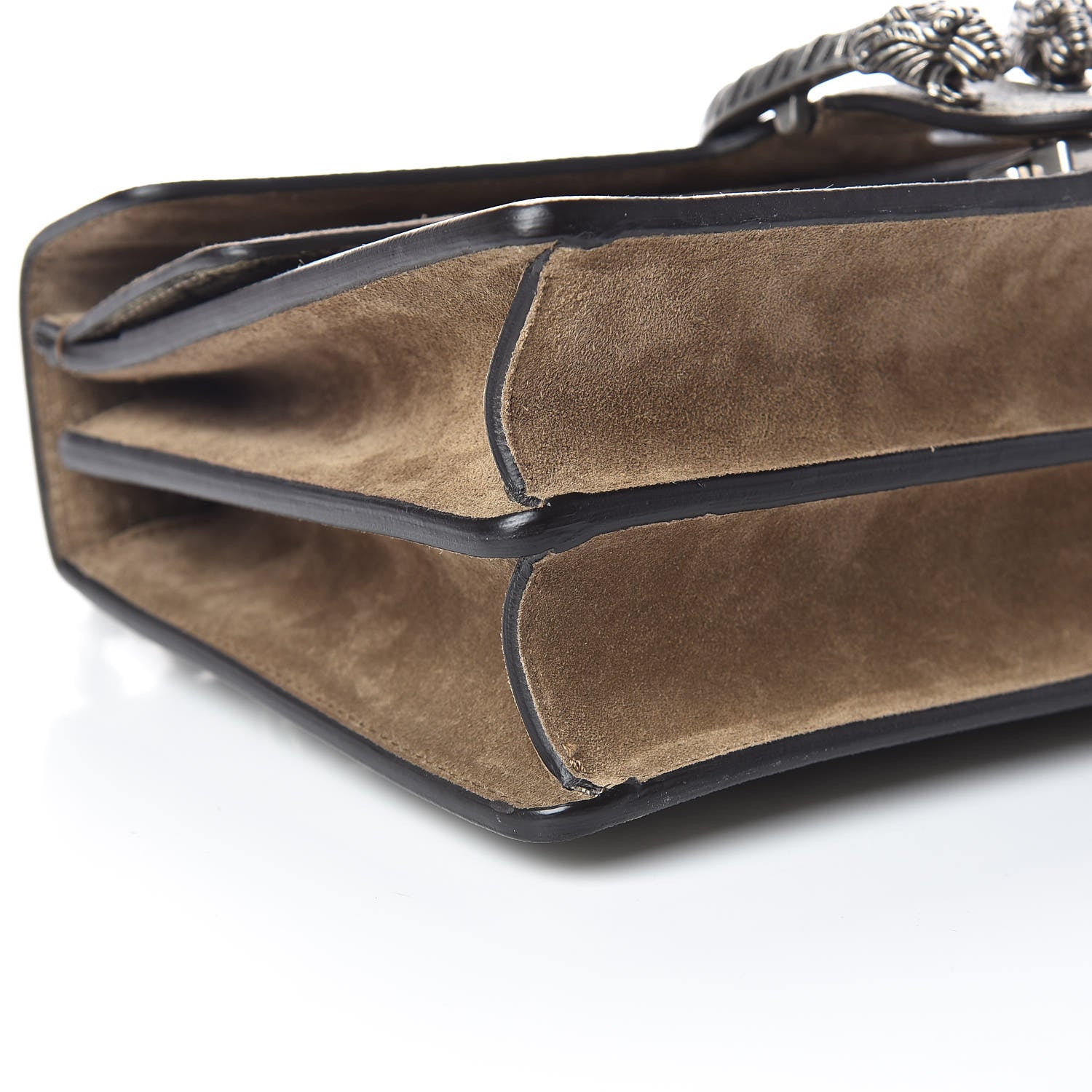 Gucci GG Supreme Monogram Small Dionysus Shoulder Bag Taupe 12 of 13