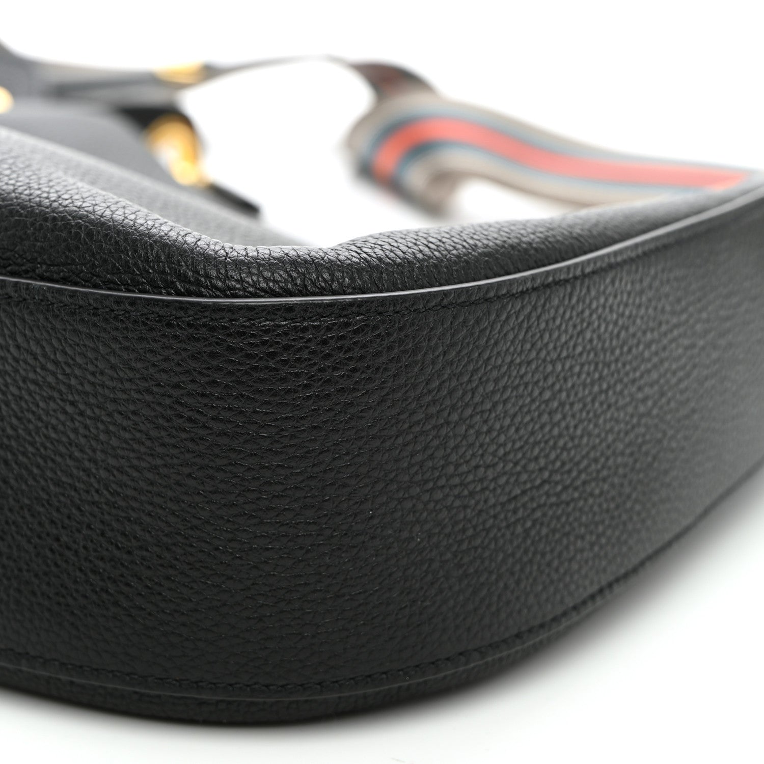 Prada Vitello Phenix Small Zippered Messenger Hobo Black 10 of 10