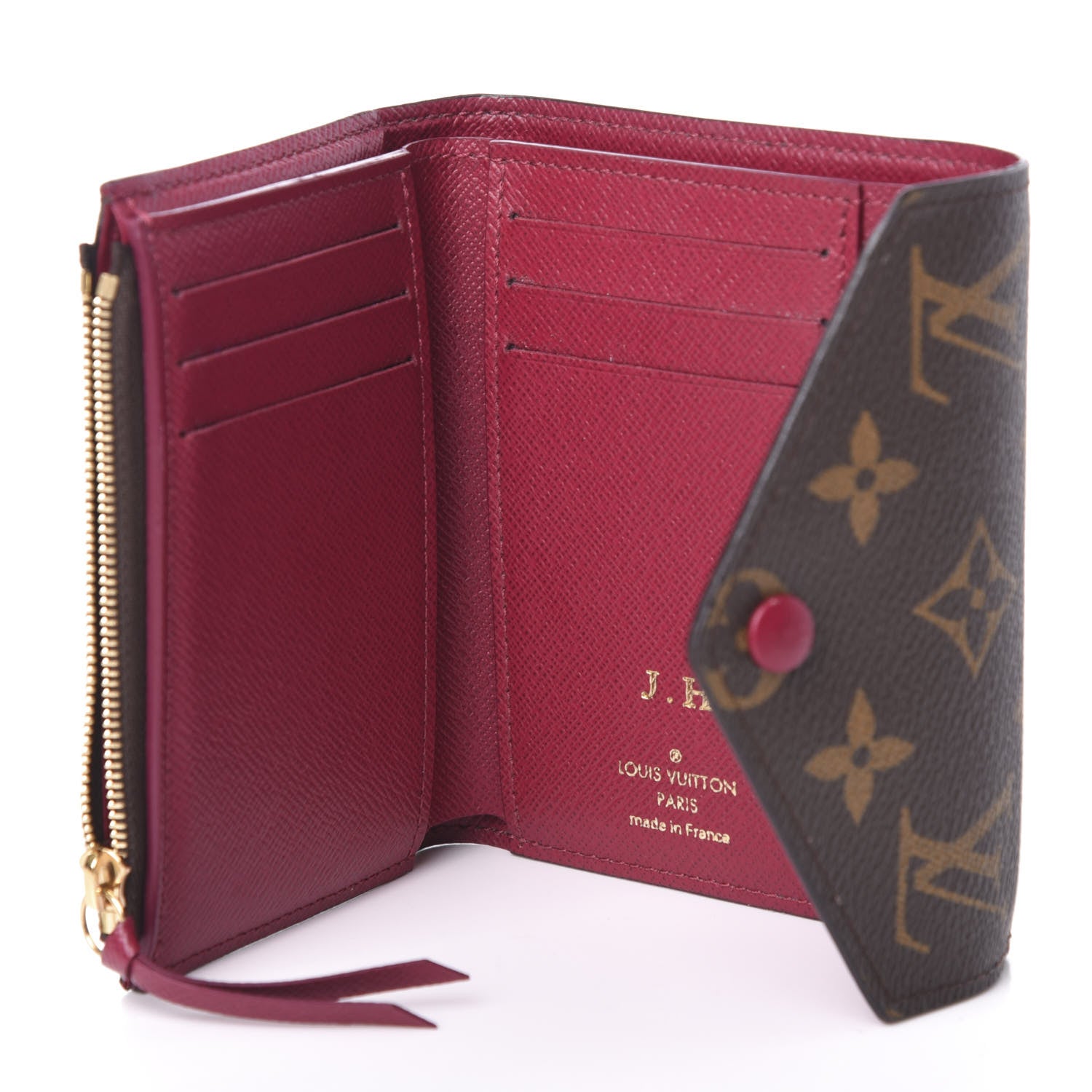 Louis Vuitton Monogram Victorine Wallet Fuchsia 9 of 12