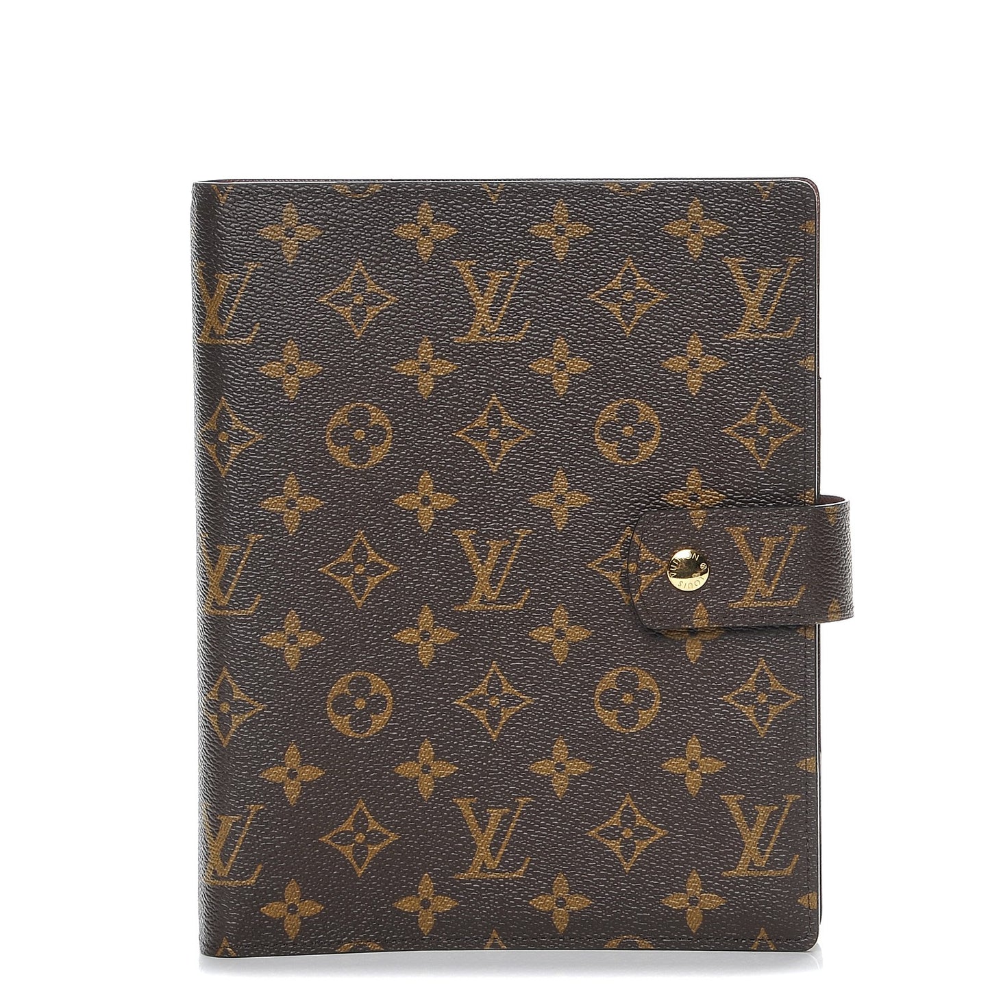 Monogram Large Ring Agenda Cover