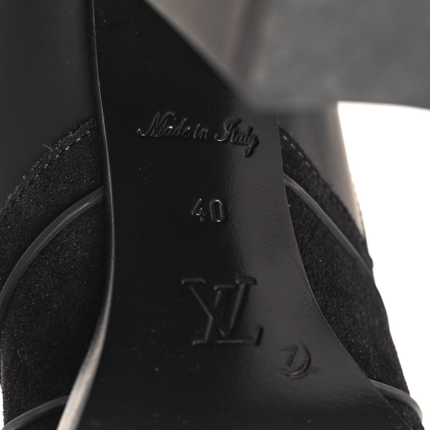 Louis Vuitton Suede Calfskin Monogram Star Trail Ankle Boots 40 Black 7 of 9