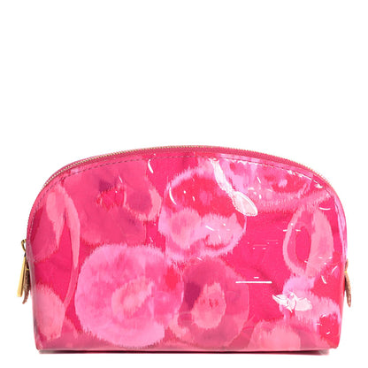 Louis Vuitton Vernis Ikat Cosmetic Pouch Rose Indien 1 of 7