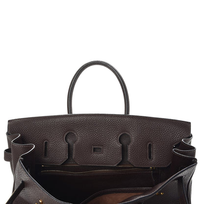 Hermes Togo Birkin 35 Chocolate 9 of 55