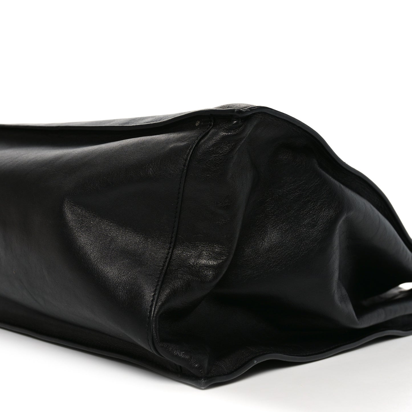 Vitello Rive Gauche Large Tote Black